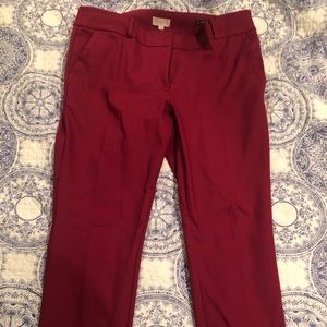 Red Dress Pants